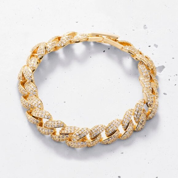 Objkts Jewelry Jewelry - OBJKTS Jewelry | Gold-Plated Cuban Chain Link Bracelet